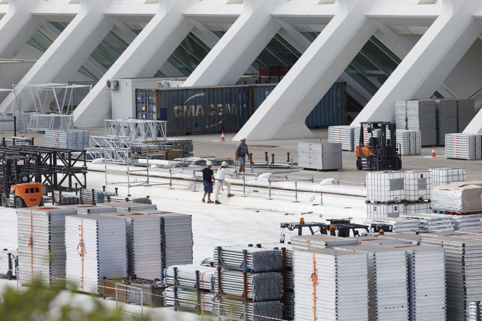 FOTOS | Valencia monta su &#039;festivalódromo&#039; en la Ciudad de las Artes