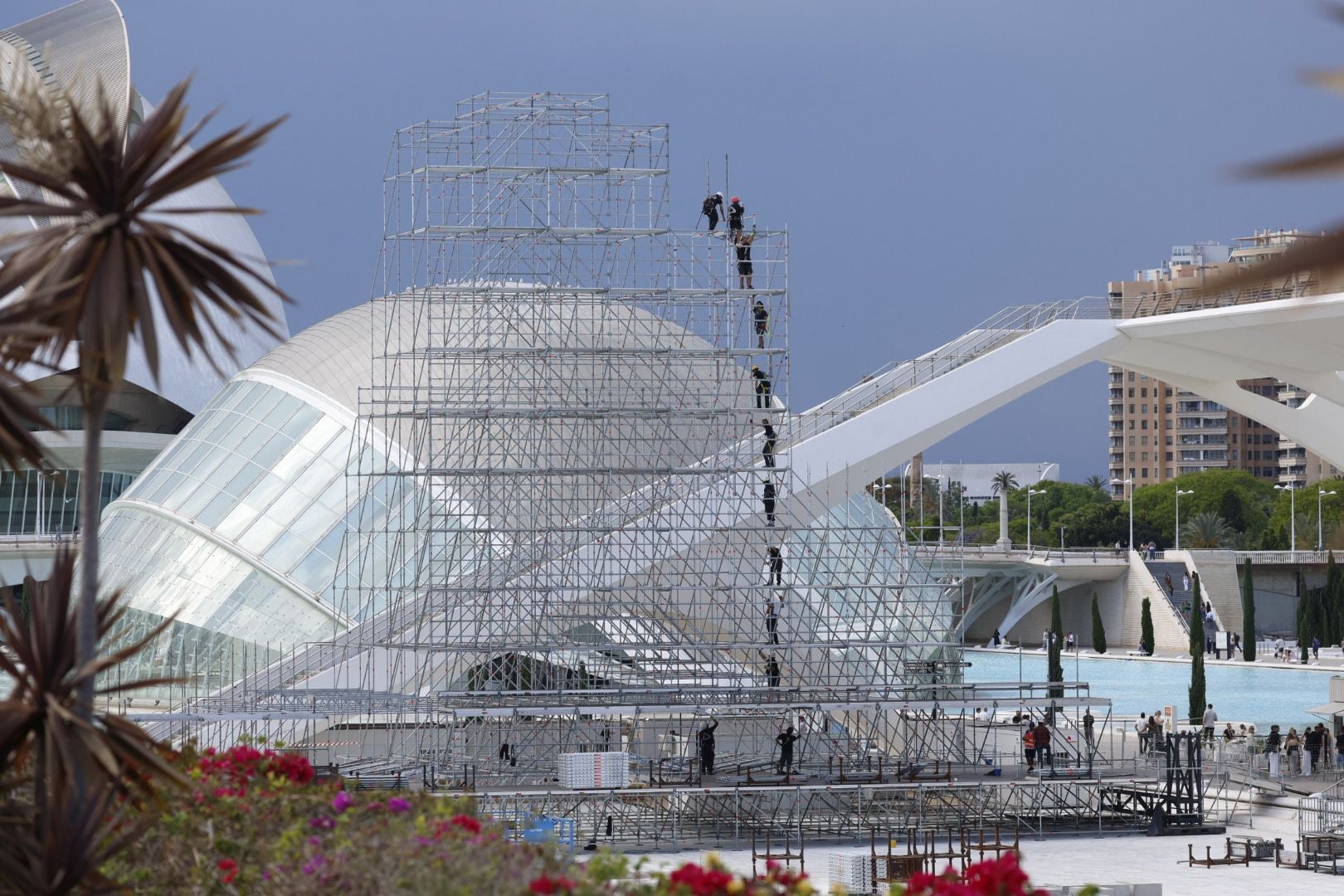 FOTOS | Valencia monta su &#039;festivalódromo&#039; en la Ciudad de las Artes