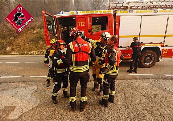 Imagen de archivo de Bomberos del Consorcio de Alicante.