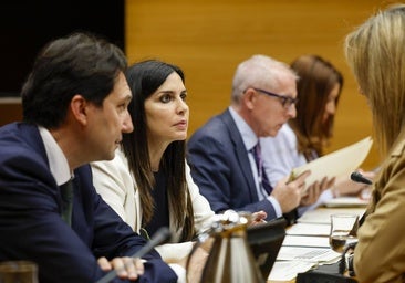 Los miembros de la Mesa de la comisión de investigación de la dana.
