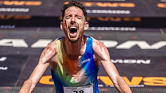Andreu Blanes conquista Zegama con un heroico segundo puesto