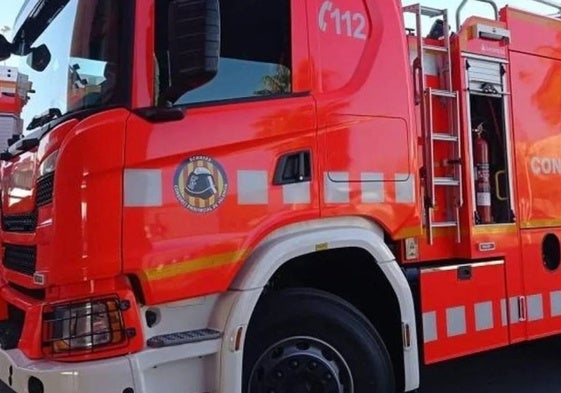 Imagen de archivo de un camión de bomberos.