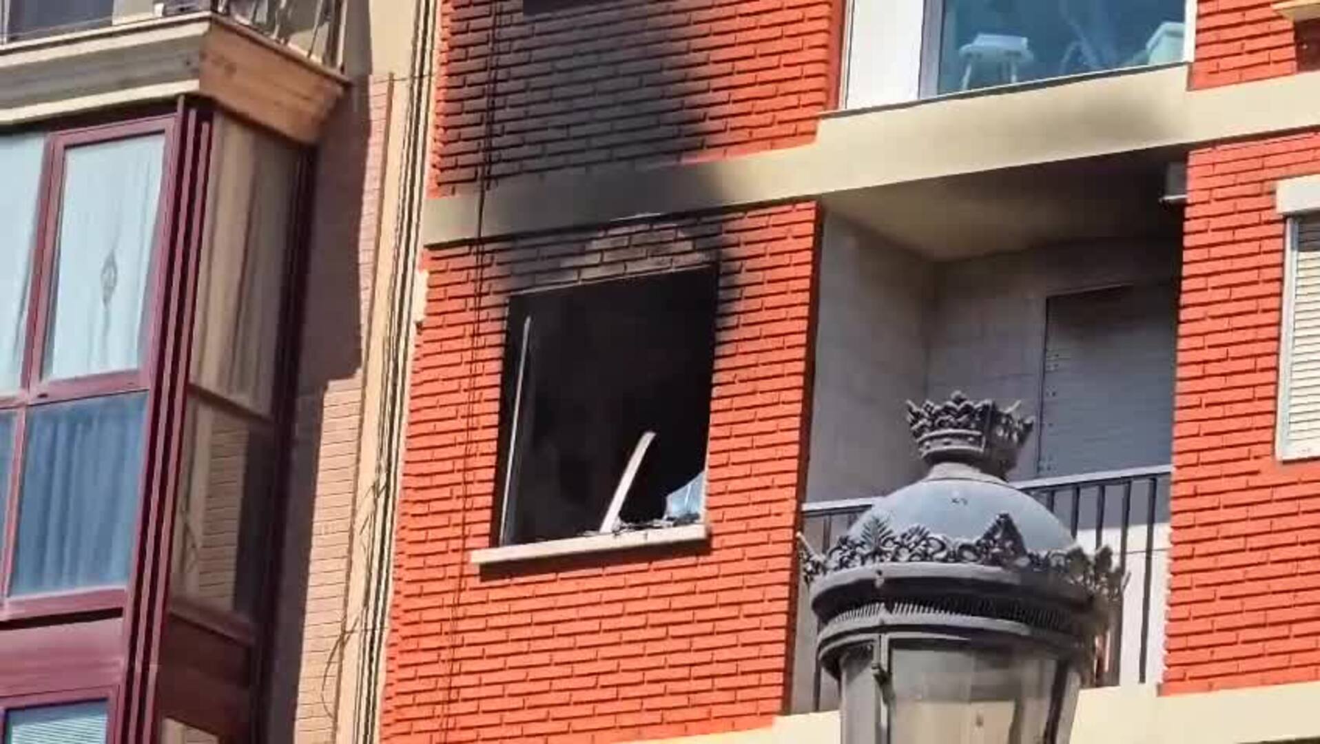 Incendio en Calle de la Reina