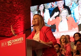 La delegada del Gobierno y nueva líder del PSPV de la ciudad de Valencia, Pilar Bernabé.