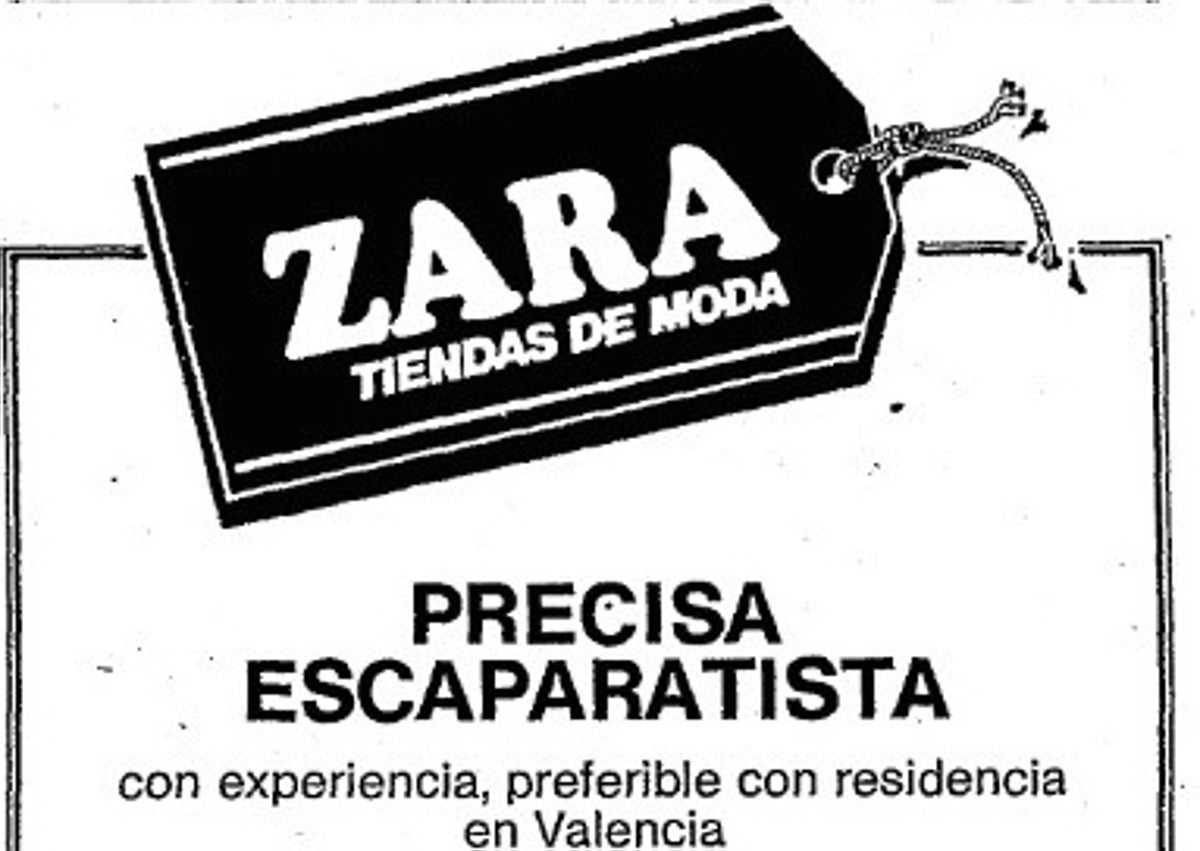 Imagen secundaria 1 - Zara, cincuenta años en España y cuarenta en Valencia: en la calle Colón empezó todo