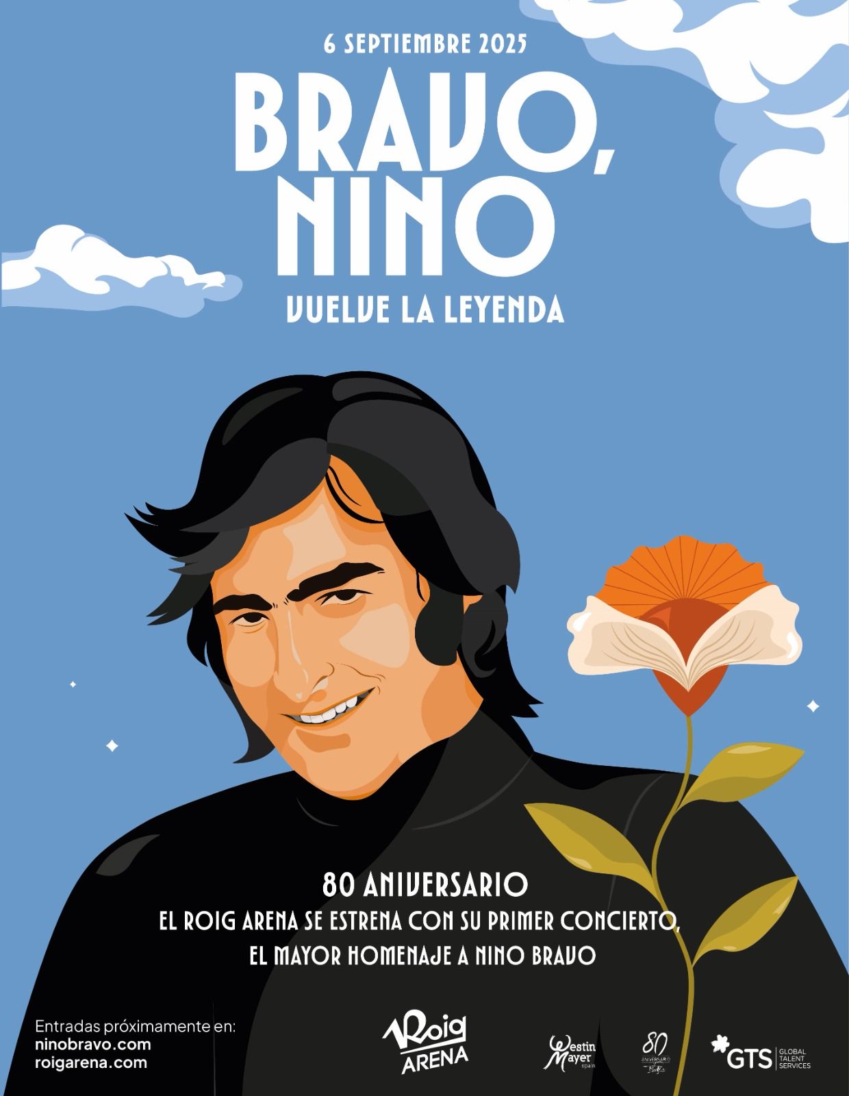El primer concierto del Roig Arena, un homenaje a Nino Bravo