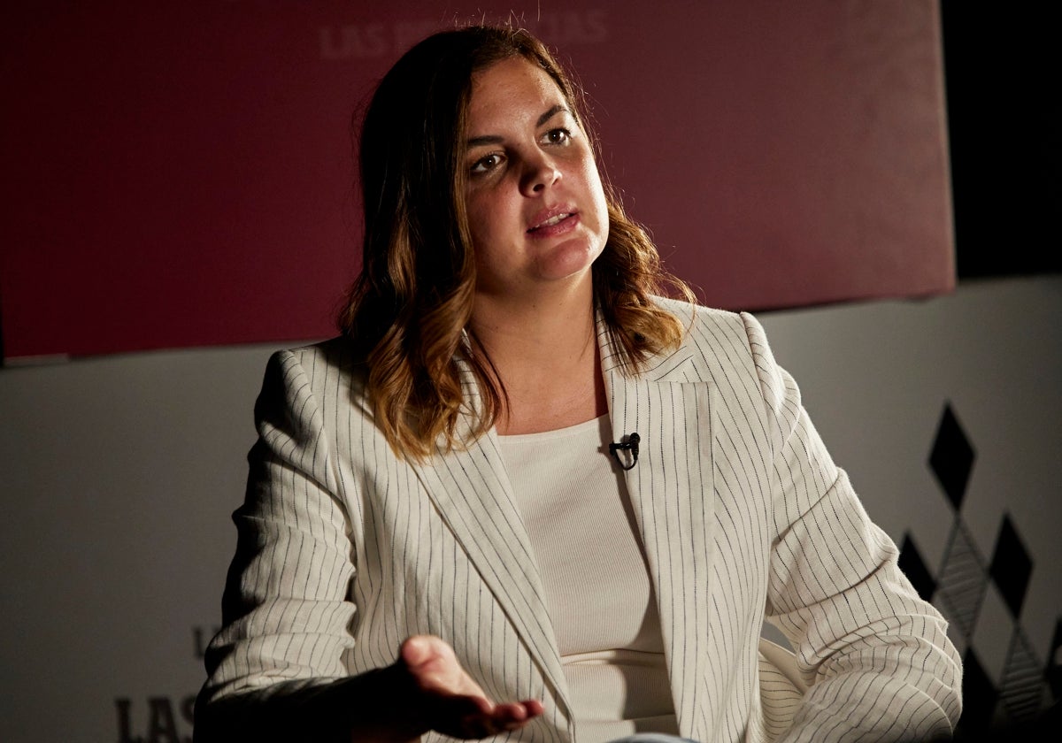 La actual eurodiputada del PSOE Sandra Gómez.