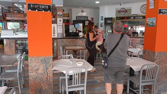 Interior del local de Favara donde se produjeron los hechos.