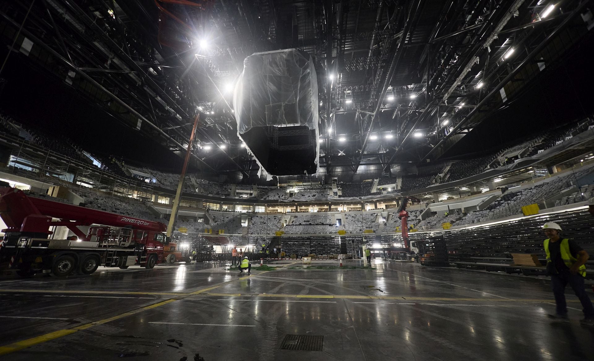 Las primeras imágenes del interior del Roig Arena
