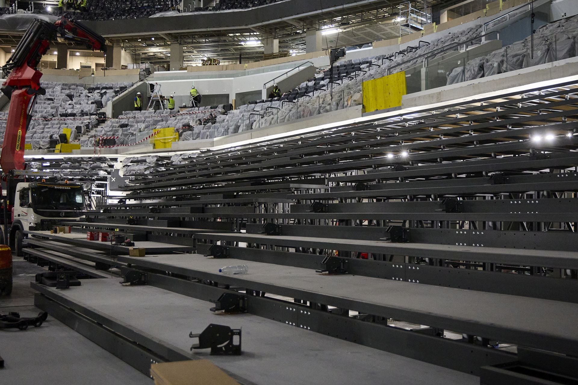 Las primeras imágenes del interior del Roig Arena