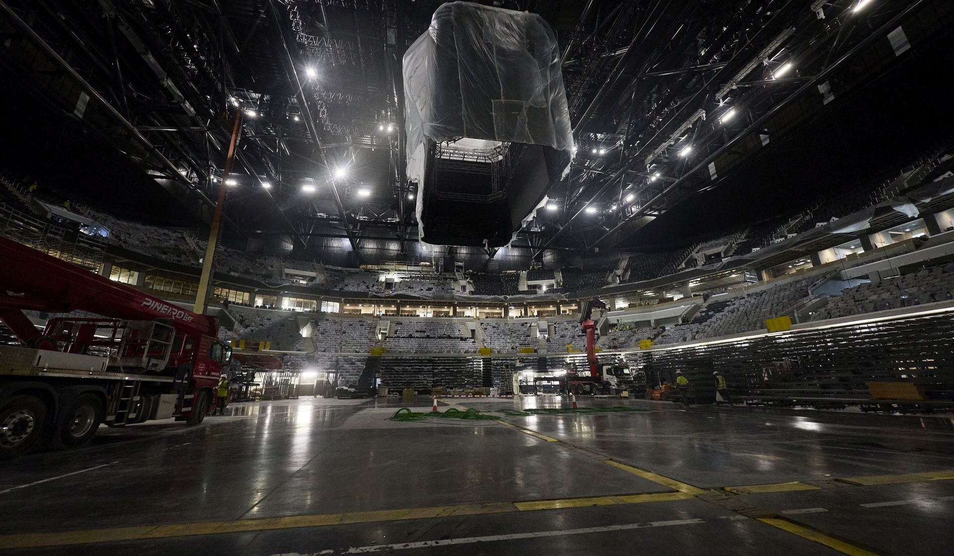 Las primeras imágenes del interior del Roig Arena