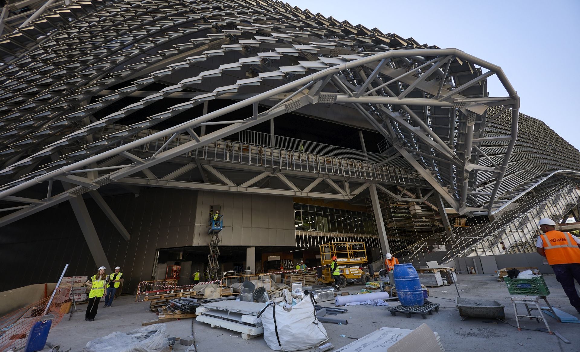 Las primeras imágenes del interior del Roig Arena