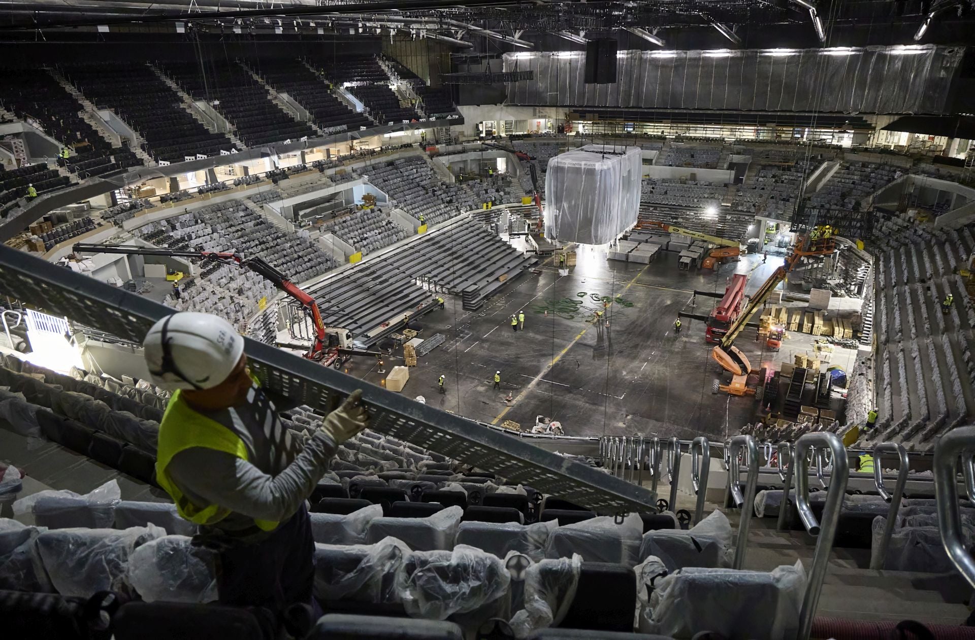 Las primeras imágenes del interior del Roig Arena