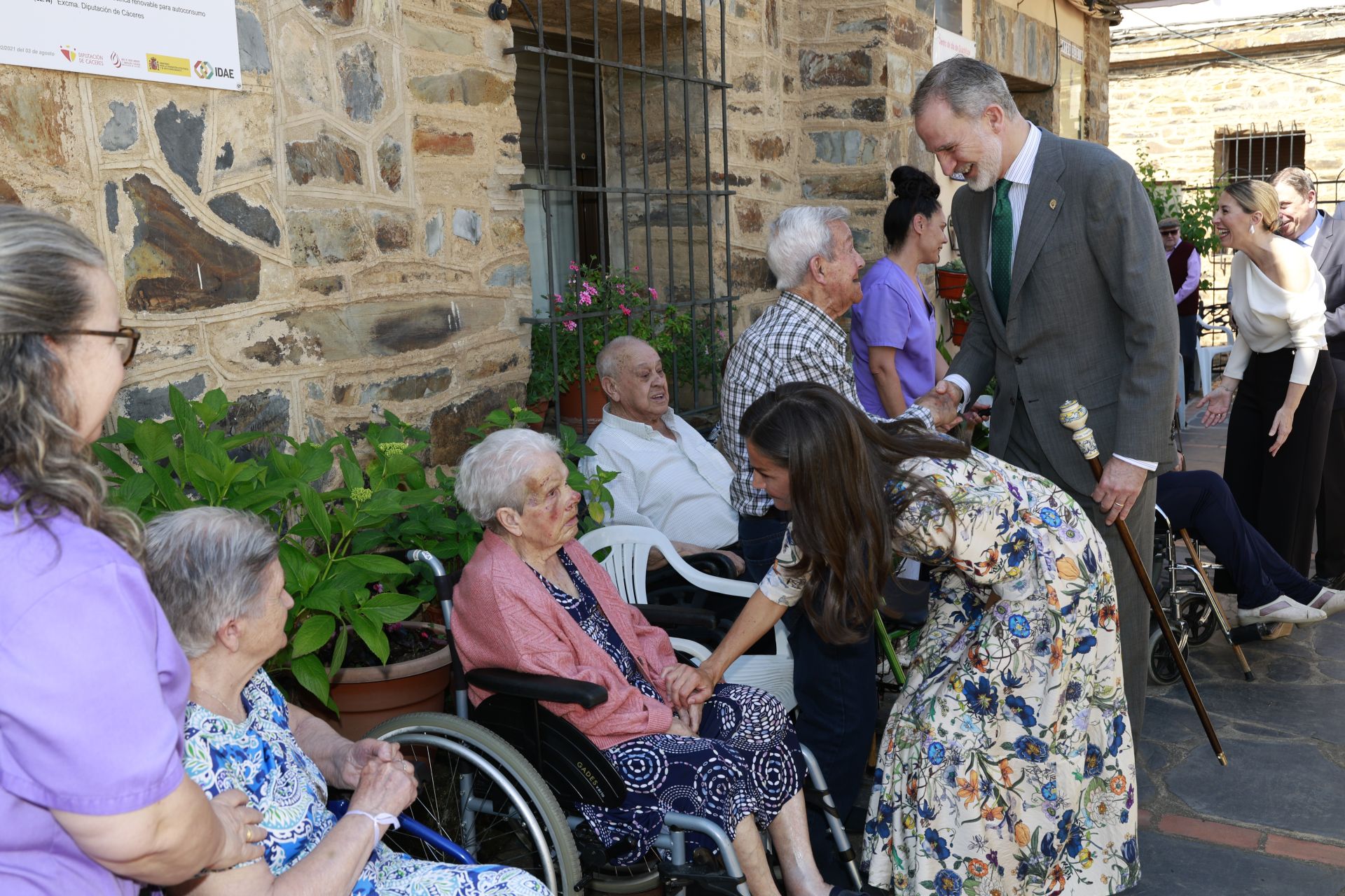 Los Reyes Felipe VI y Letizia visitan Guadalupe, en Cáceres