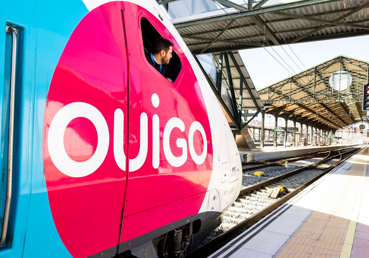Un tren de Ouigo.