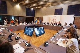 Conferencia sectorial de Infancia y Adolescencia celebrada el pasado año en Tenerife.