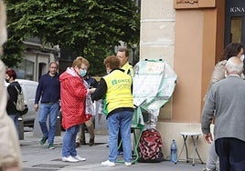 Venta de cupones de la ONCE, en un quiosco. Imagen de archivo.