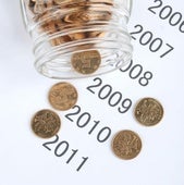 Monedas en una imagen de archivo.