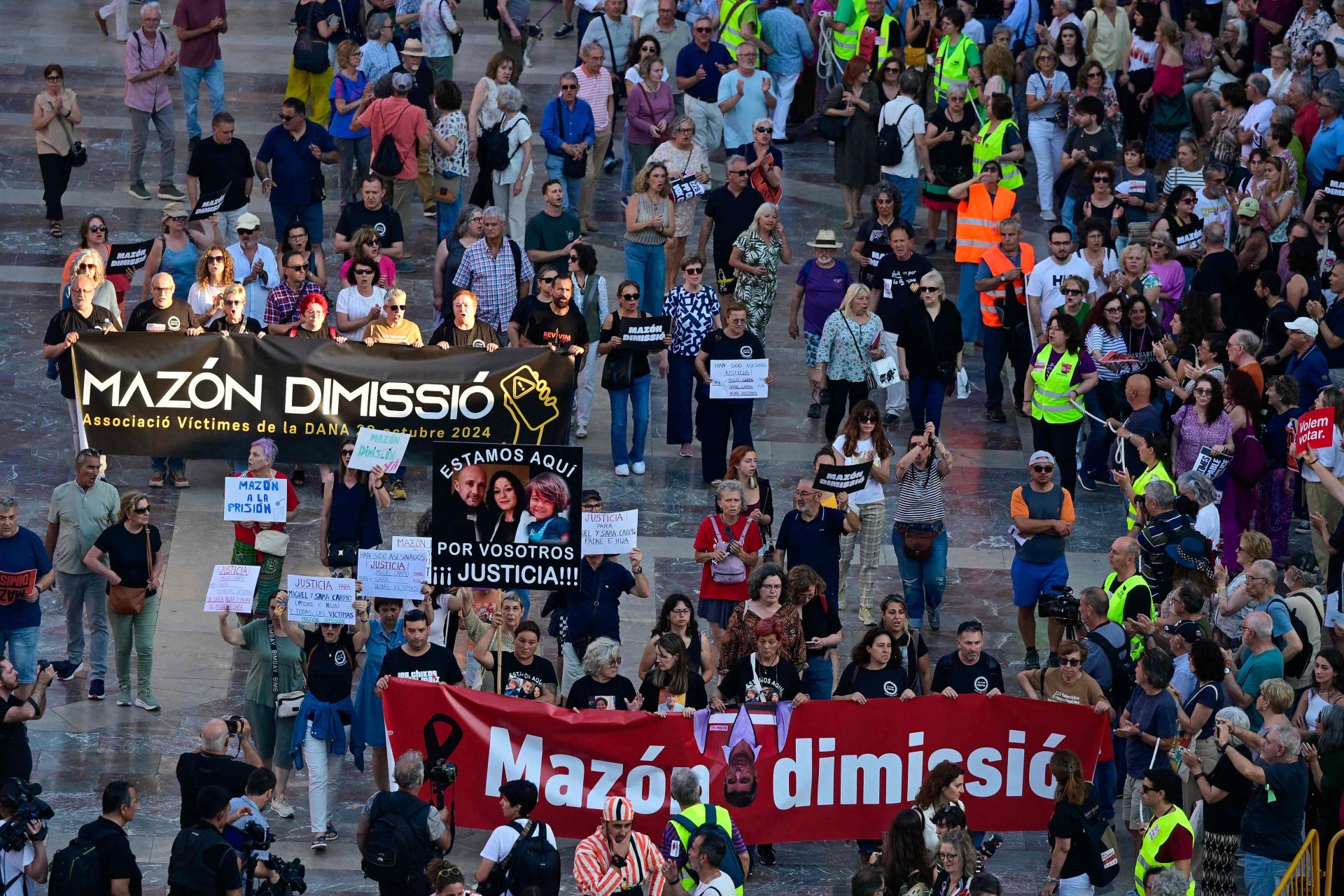 FOTOS | Séptima manifestación en Valencia por la gestión política de la dana