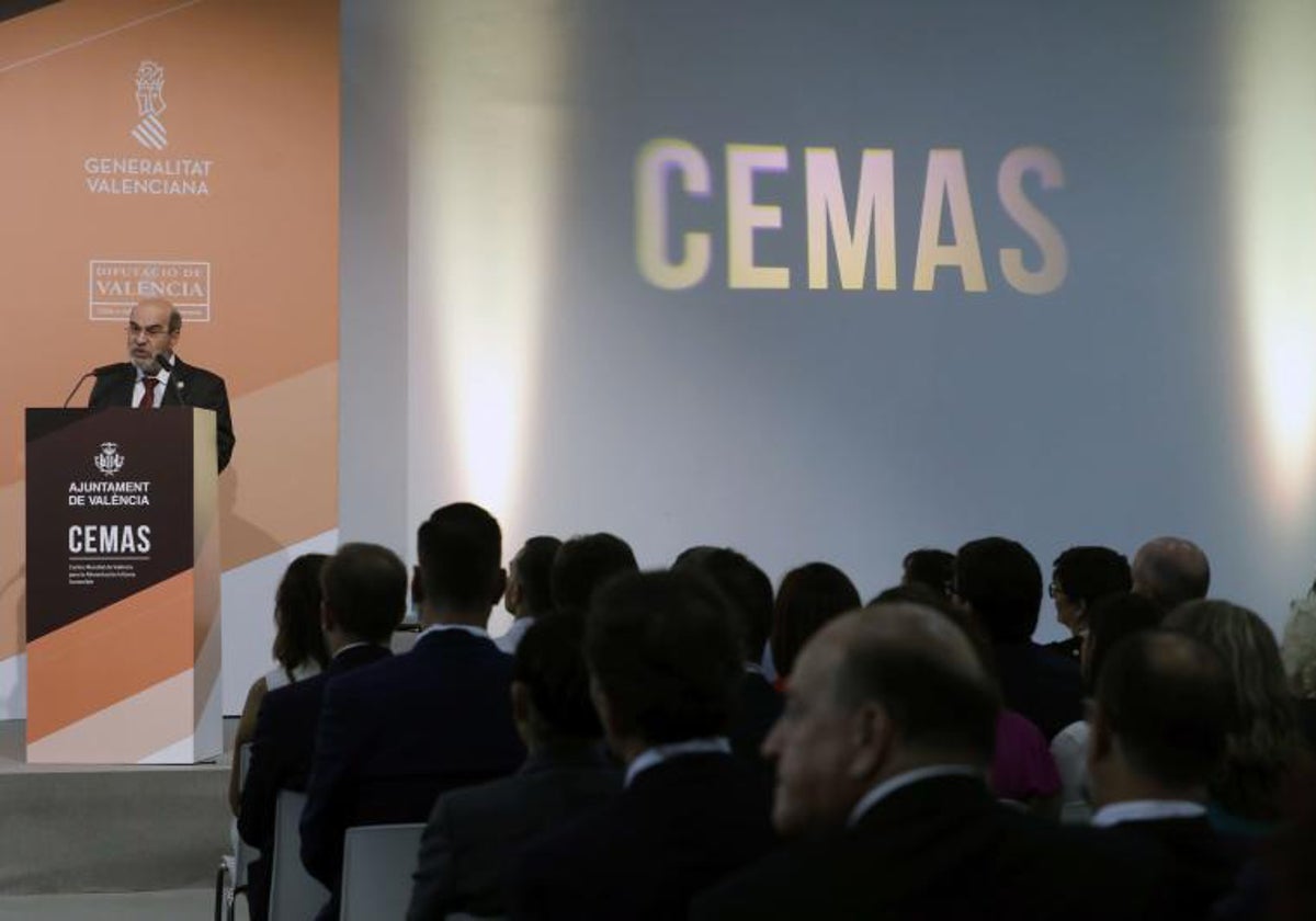 Inauguración del Cemas, en 2019.