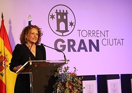 La alcaldesa de Torrent, Amparo Folgado.