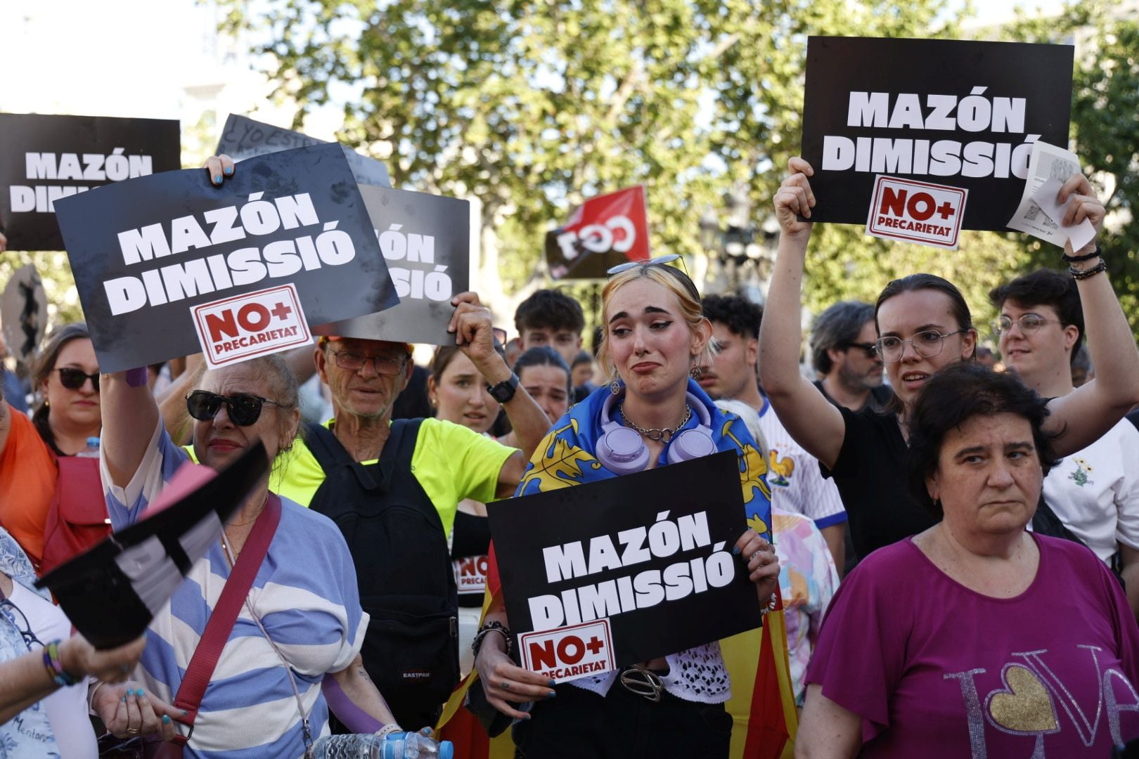 FOTOS | Séptima manifestación en Valencia por la gestión política de la dana