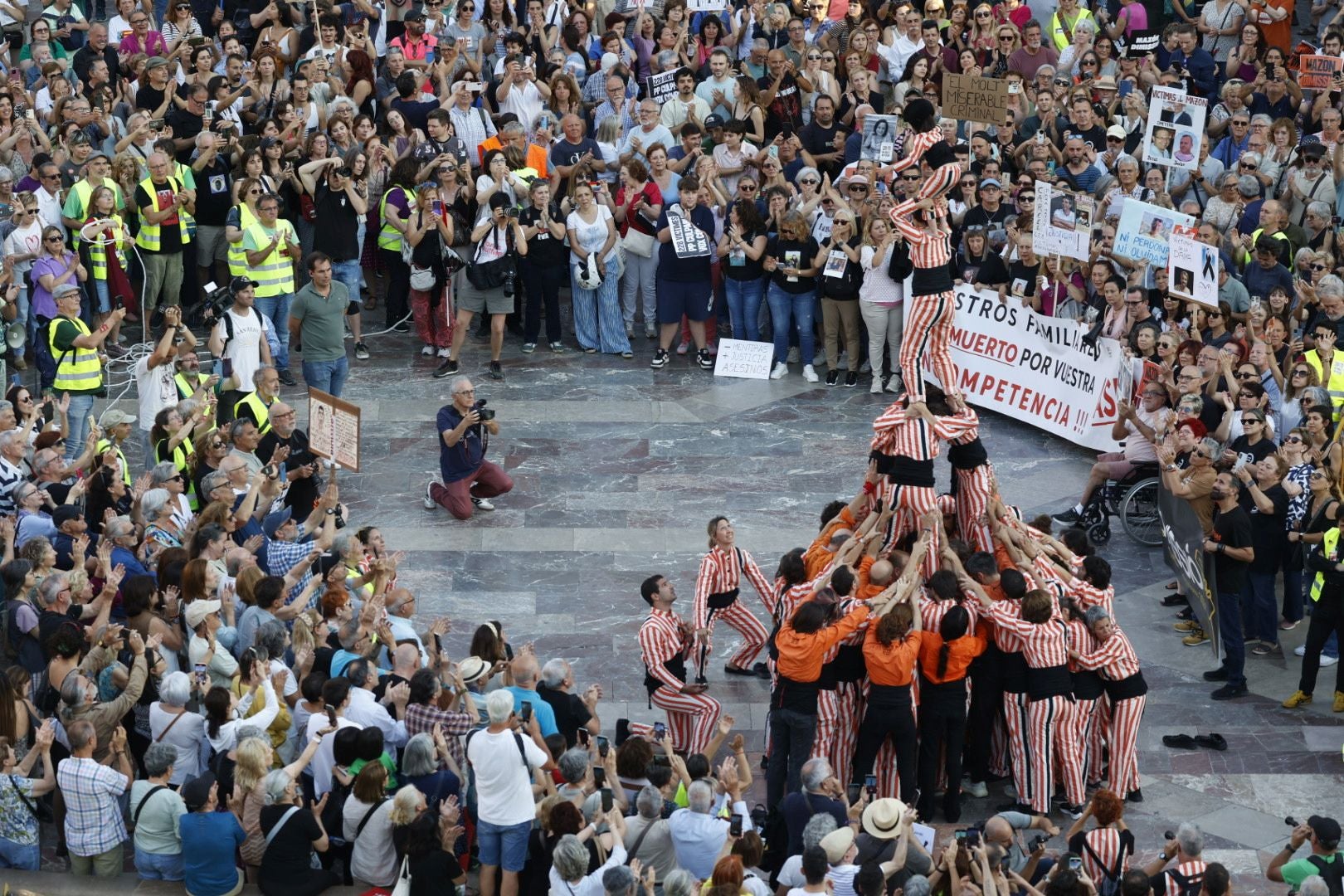 FOTOS | Séptima manifestación en Valencia por la gestión política de la dana