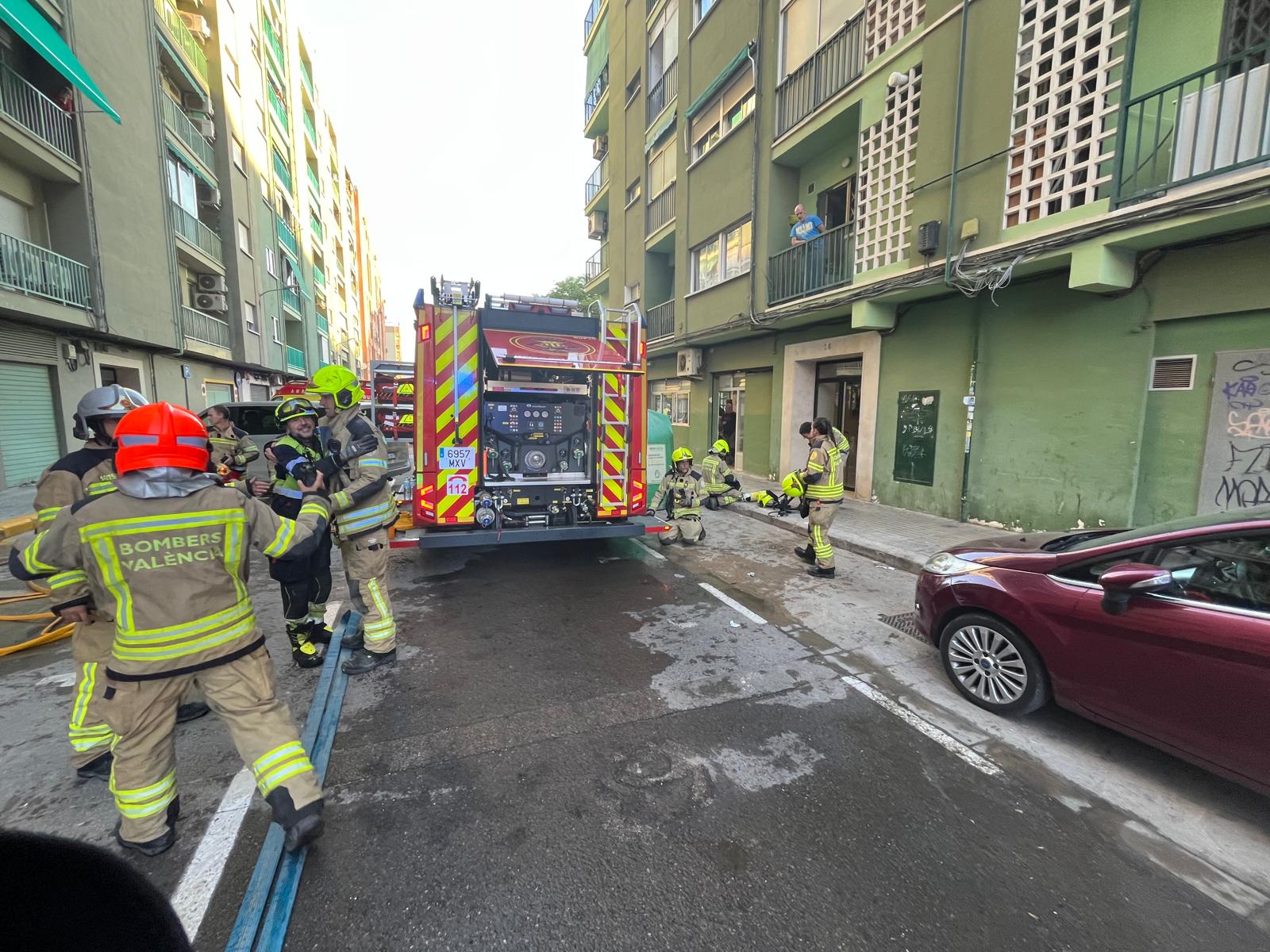 Lugar en que ha tenido lugar el incendio.
