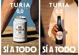 Turia lanza su nueva 0,0, una cerveza que mantiene todo su sabor y aroma sin alcohol