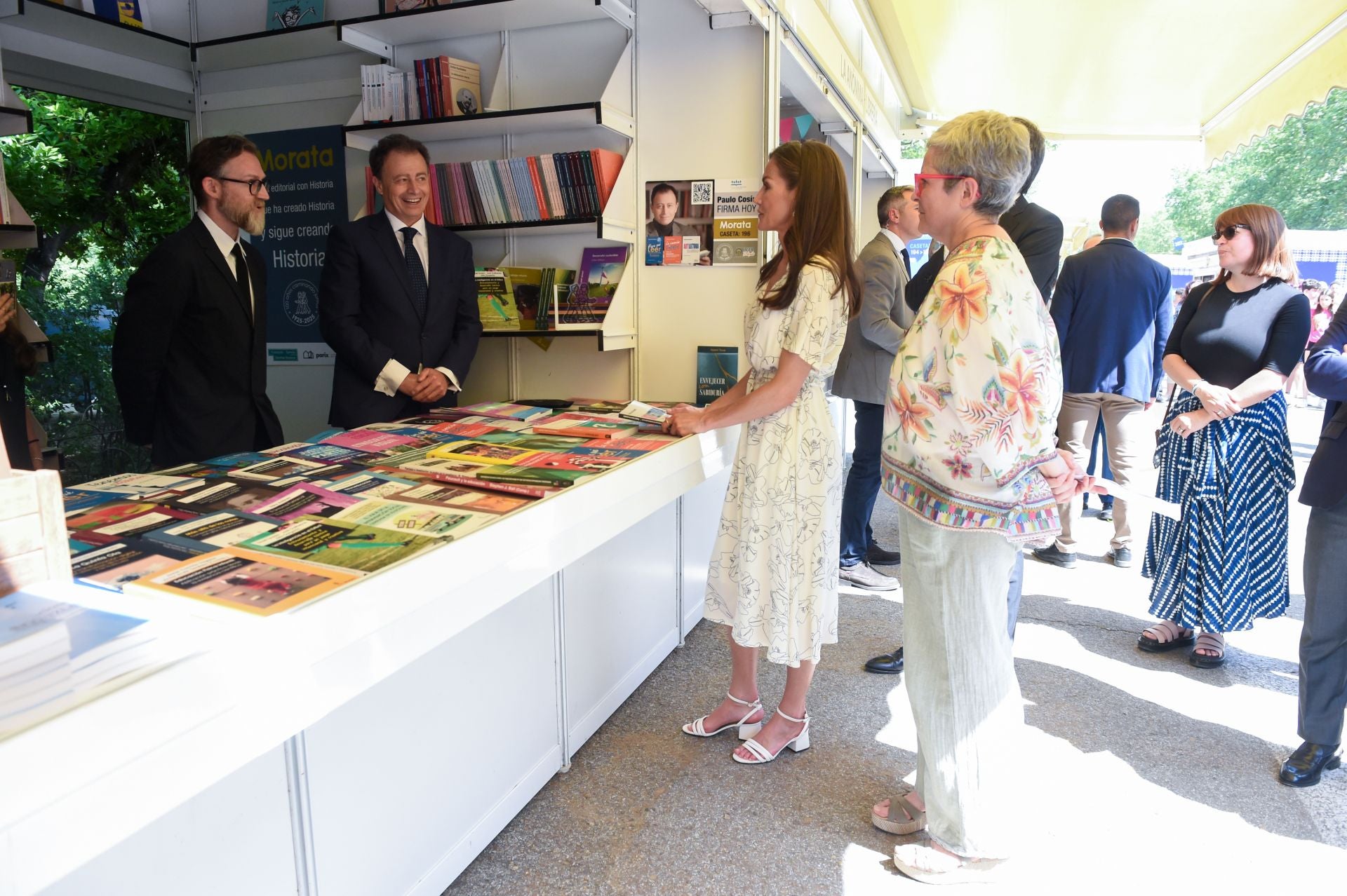 La reina Letizia inaugura la 84ª edición de la Feria del Libro de Madrid
