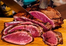 Carnes a la brasa.