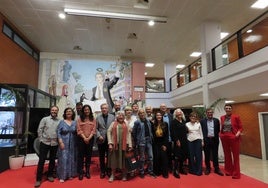 Participantes en la presentación de la iniciativa, en la Facultad de Derecho de la UV