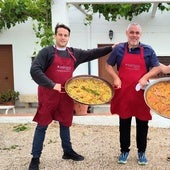 Los cocineros José Gil, Julio Guardado y Mariano Fernández.