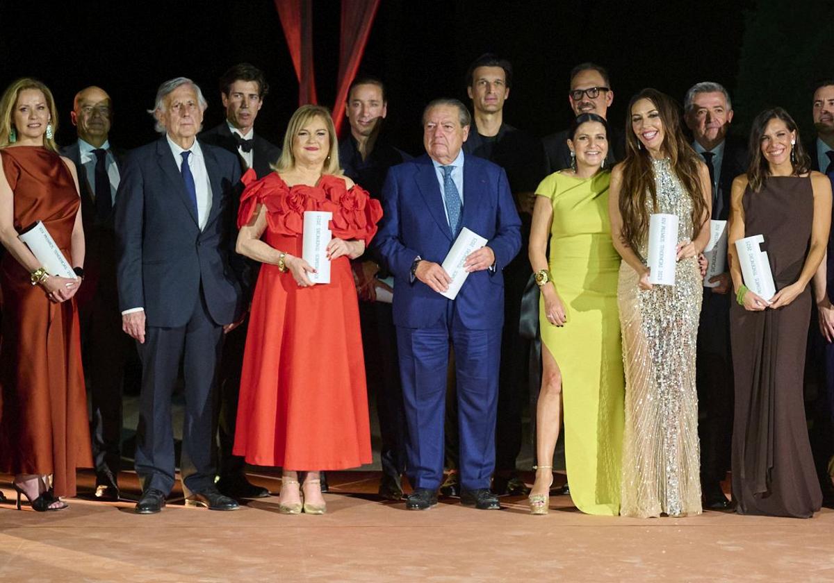 Los premiados en la gala de Tendencias