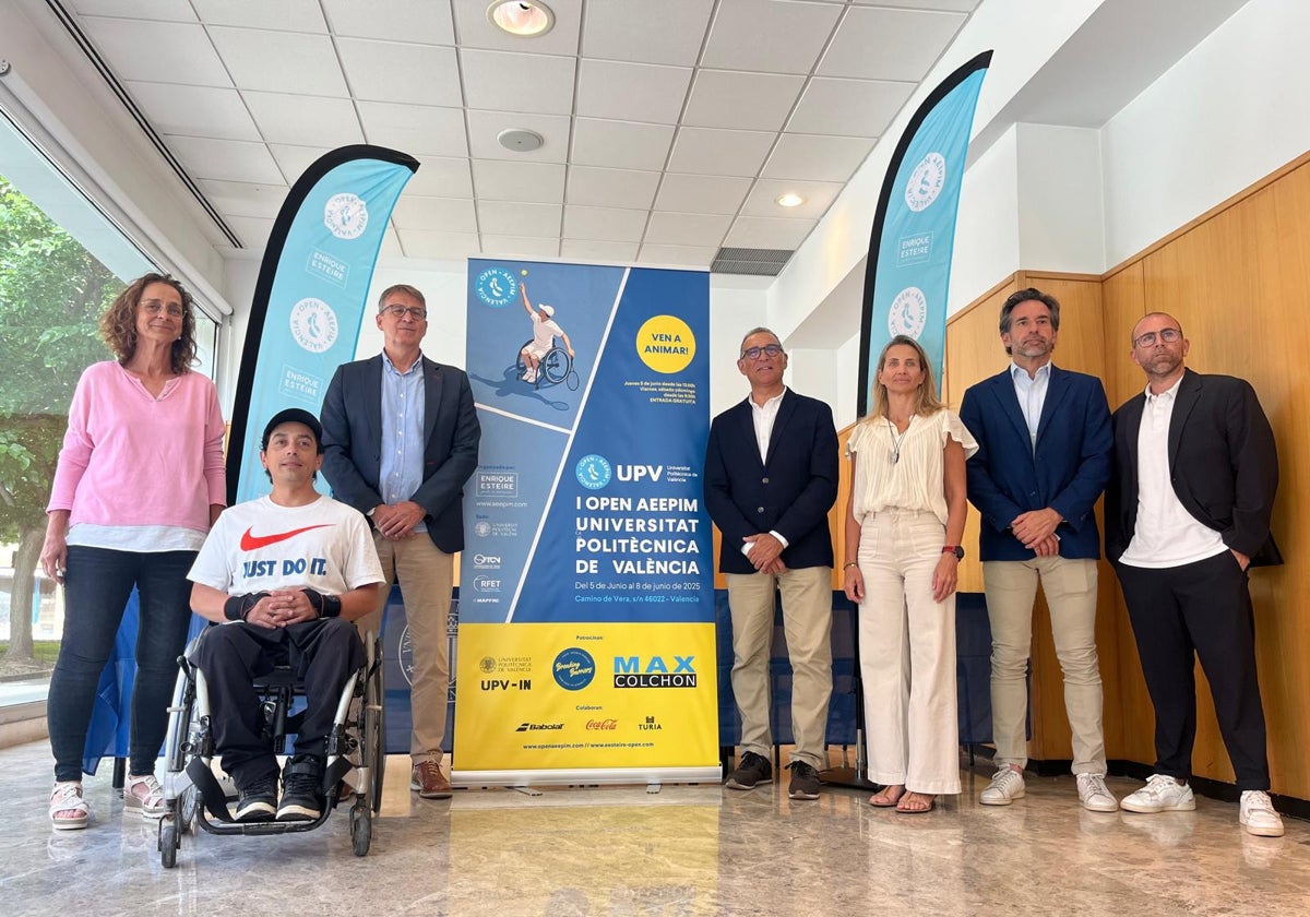 La upv acoge la presentación del i open internacional de tenis en silla de ruedas | las provincias