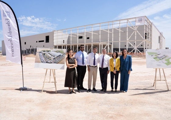 Ruth Merino, Víctor Palma, Carlos Mazón, Joe Nuzzolese, Rebeca Torró y Amparo Orts.