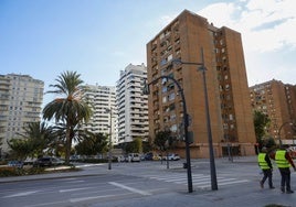 Imagen de archivo de viviendas en Valencia.