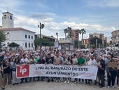 Un momento de la concentración.
