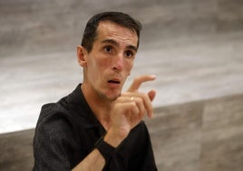 Alex Roca, durante la entrevista para LAS PROVINCIAS.