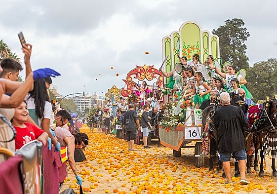 Carrozas de la Batalla de Flores, en pasadas ediciones.