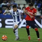 Dani Raba, en un partido con el Leganés.