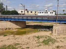 Río Magro a su paso por Algemesí.