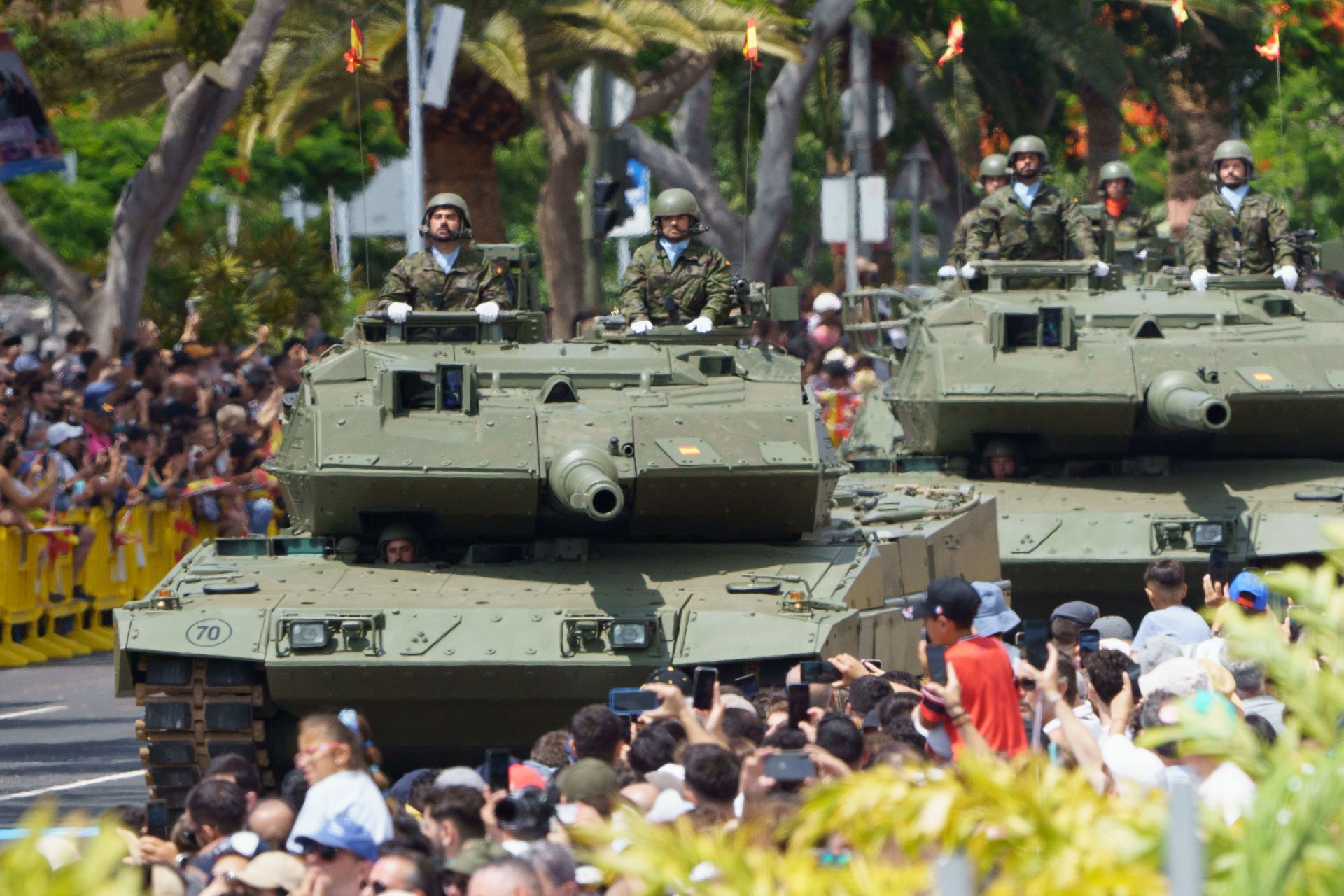Las mejores imágenes del desfile de las Fuerzas Armadas