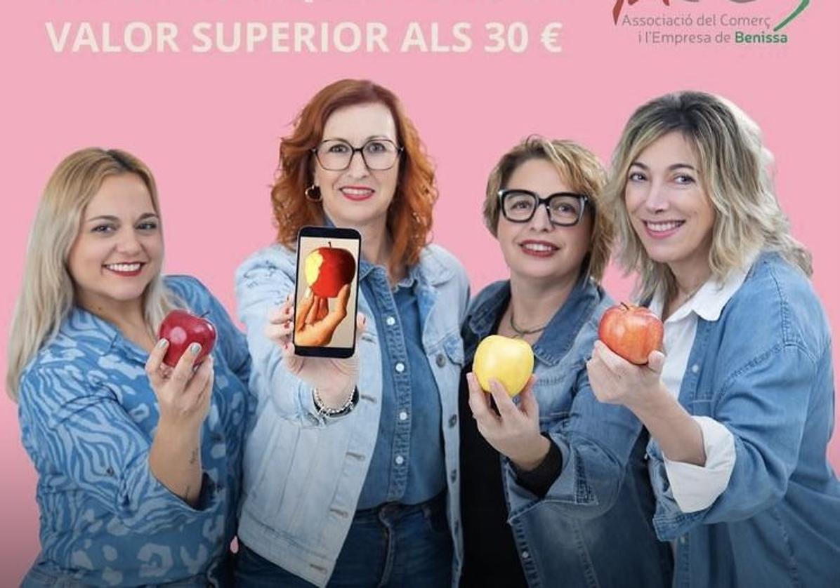 'Deixa que et toque la poma', la campaña comercial de Benissa que rechazan las feministas