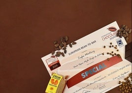 Premio recibido por el chocolate con chufa.