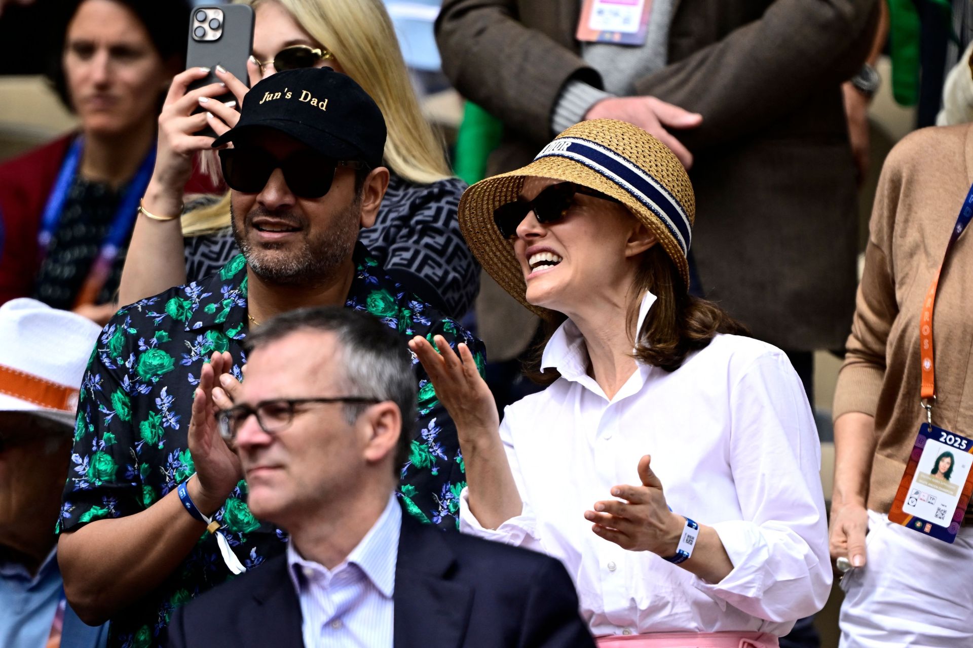 FOTOS | Caras conocidas en Roland Garros 2025