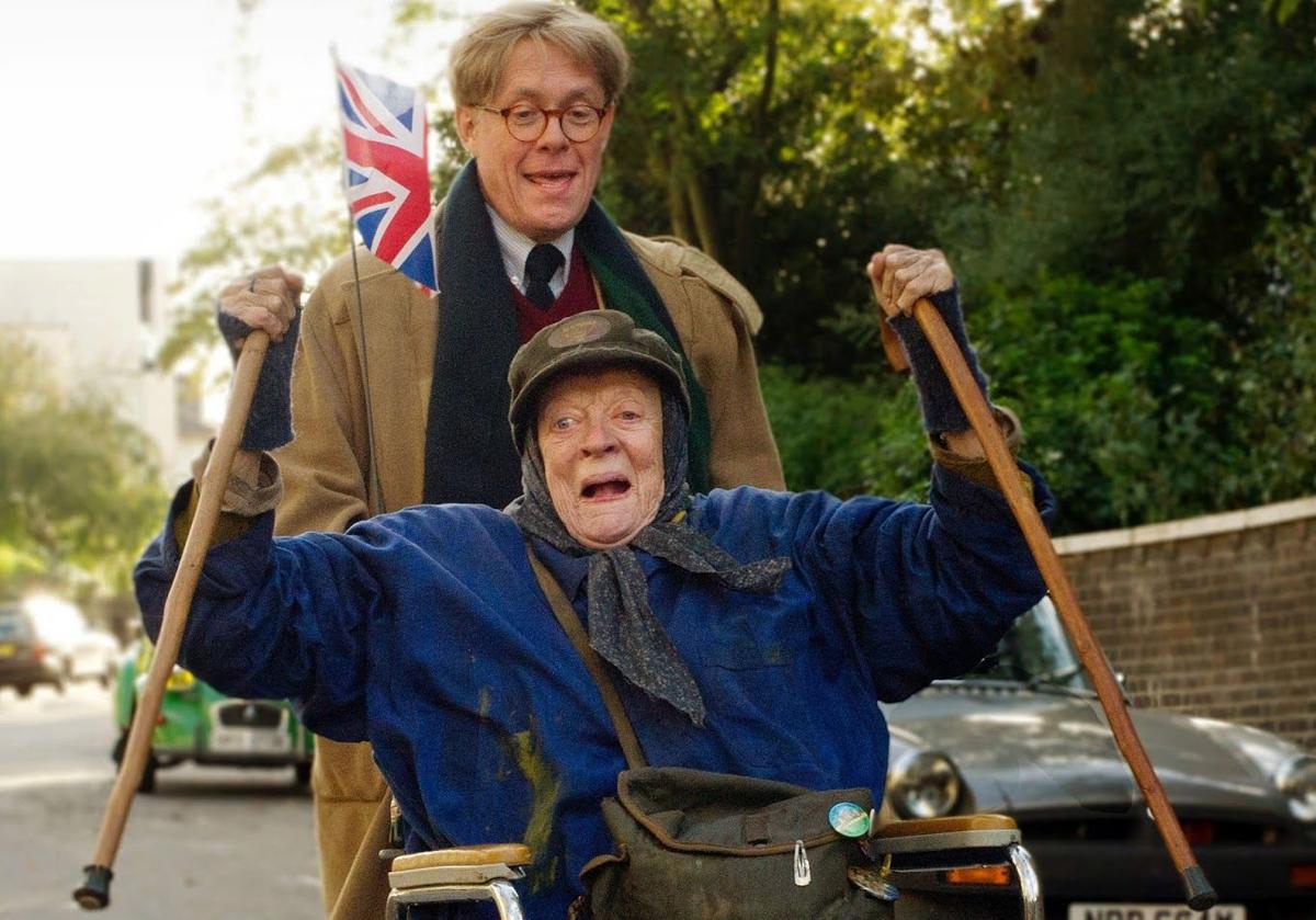La actriz Maggie Smith.