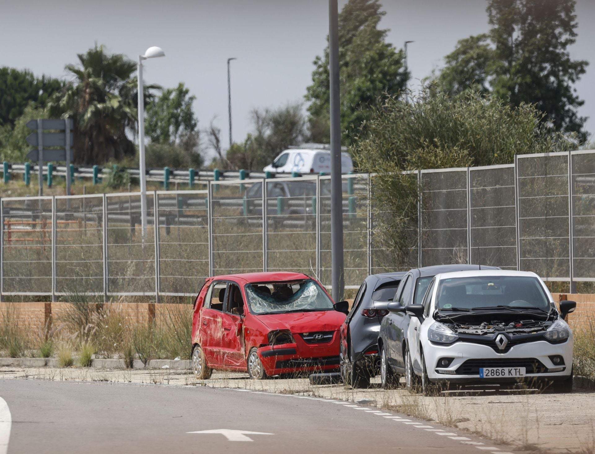 FOTOS | Coches afectados por la DANA, ocho meses después en la ZAL del puerto de Valencia