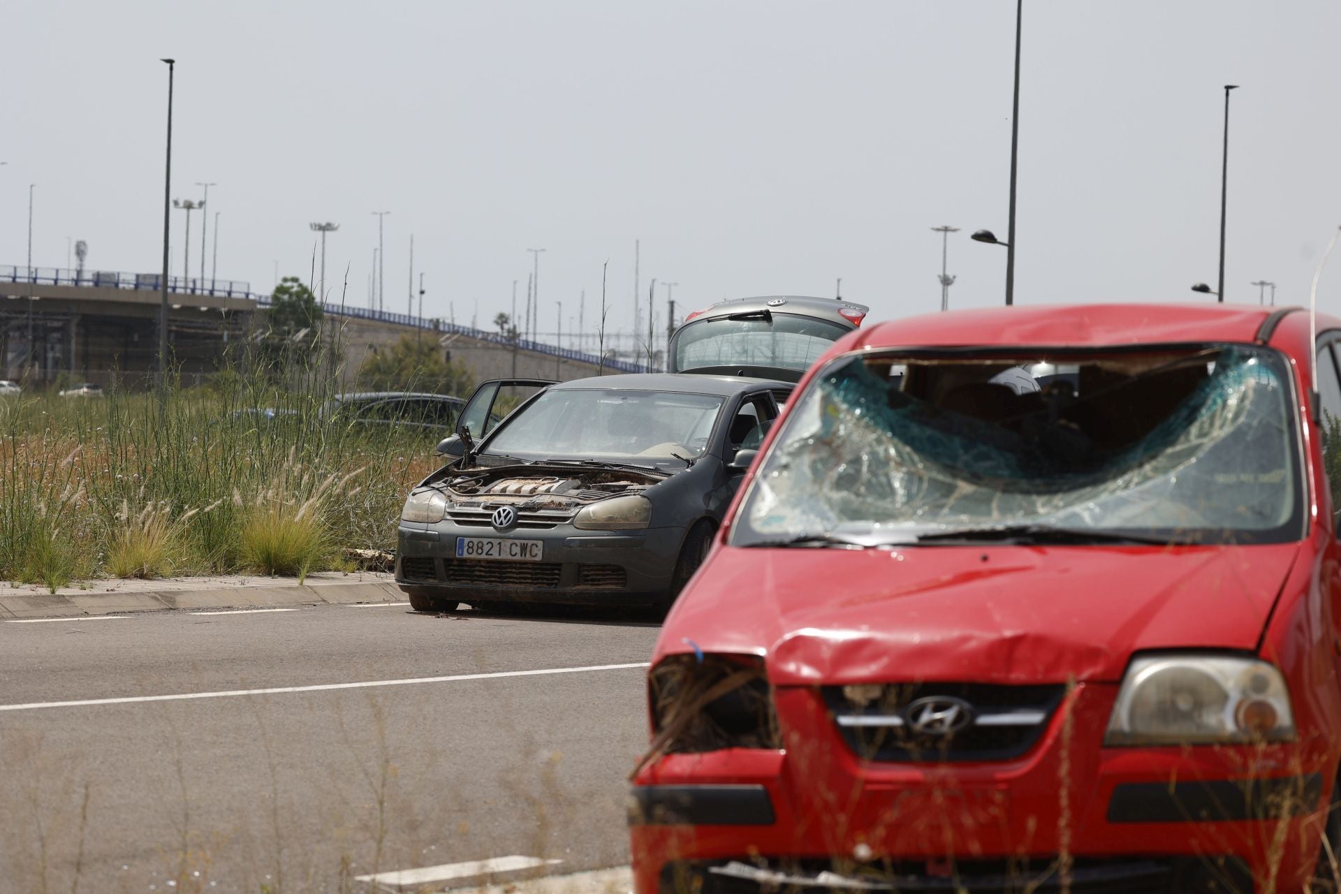 FOTOS | Coches afectados por la DANA, ocho meses después en la ZAL del puerto de Valencia