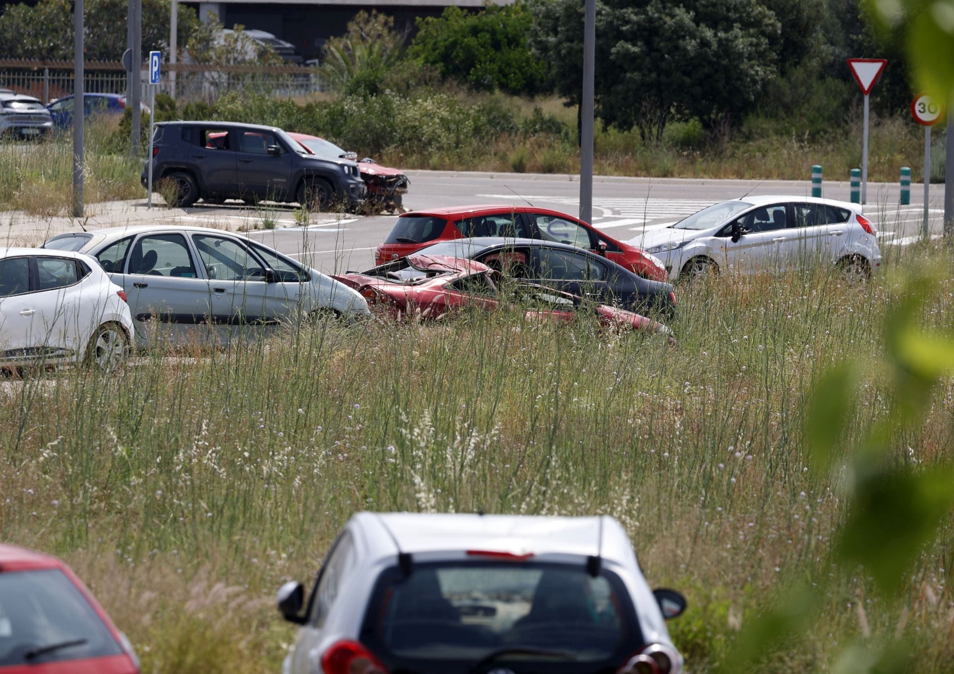 FOTOS | Coches afectados por la DANA, ocho meses después en la ZAL del puerto de Valencia
